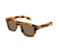 Gucci Man GG1509S 002 Sunglasses Acetate Havana Brown Round
