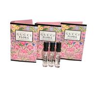 Gucci Flora Sample Perfume Perfume Gorgeous Gardenia Women Spray 1.5 ml / 0.05 oz set of 3