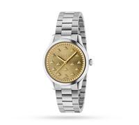 Gucci Womens Gold Ya1265035 G-timeless Stainless-steel Quartz Watch 32mm