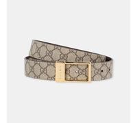 Gucci - GG belt with rectangular buckle (90cm)
