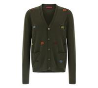 GUCCI Gg Intarsia Cardigan L