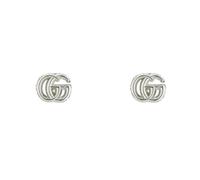 Gucci GG Marmont Silver Stud Earrings