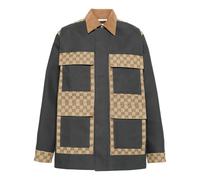 Gucci GG Supreme cotton-canvas jacket - Grey 48-50