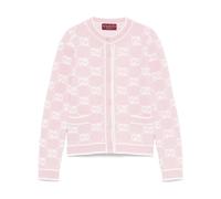 Gucci GG wool bouclé jacquard cardigan - Pink M