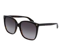 Gucci Sunglasses GG0022S 003 Havana Brown Woman