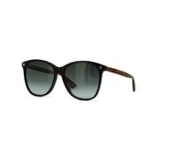 Gucci Square Black Brown Grey Gradient Sunglasses Black One Size