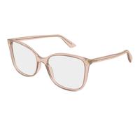 Gucci GG0026O 032 Woman Optical frames Acetate Pink Transparent Cat Eye