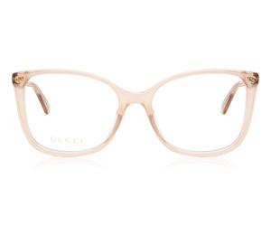 Gucci GG0026O Women's Glasses, Brown, Size 53