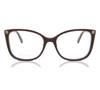 Gucci GG0026O Women's Glasses, Burgundy, Size 53