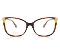 Gucci GG0026O Women's Glasses, Tortoiseshell, Size 55