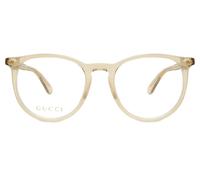 Gucci GG0027O Women's Glasses, Yellow, Size 50