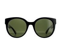 Gucci GG0035SN Womens Black With Green and Red Glitter Sunglasses
