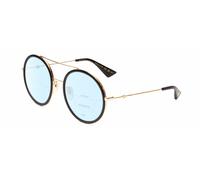 Gucci Sunglasses GG0061S 001 Black Gold Grey Gradient