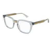 Gucci GG0184O 005 Unisex Optical frames Acetate Grey Transparent Squared