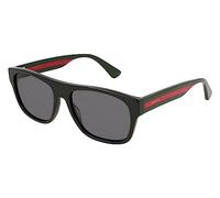 Gucci Sunglasses GG0341S 001 Black Green Red Grey