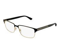 Gucci GG0383O 004 Man Optical frames Metal Black Squared