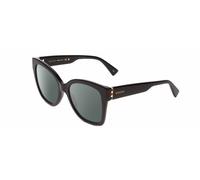 Gucci Woman GG0459S 001 Sunglasses Plastic Black Grey Squared Normal