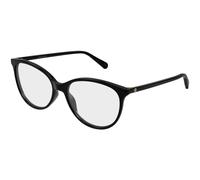Gucci GG0550O 001 Woman Optical frames Acetate Black Transparent Cat Eye
