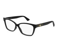 Gucci GG0634O 001 Woman Optical frames Injected Black Transparent Cat Eye
