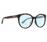 Gucci GG0636SK Women Multi-Focus Blue Light Glasses in Tortoise Havana Gold 56mm