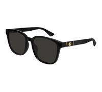 Gucci GG0637SK 001 Man Sunglasses Injected Black Grey Squared Normal