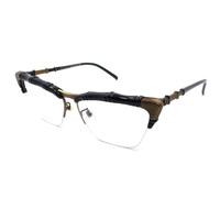 Gucci GG0660O 001 58mm Black/black Semi-Rimless New Unisex Eyeglasses Frames