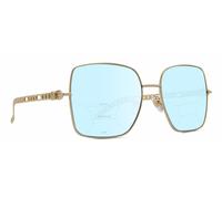 Gucci - GG 0724S (001) Women's Sunglasses gold/grey