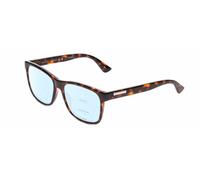 Gucci GG0746S Unisex Multi-Focus Blue Light Glasses in Havana Tortoise Gold 57mm