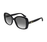 Marmont Logo Butterfly Sunglasses - female - Gucci - Sunglasses - Black - 56 MM - Accessories 56 MM