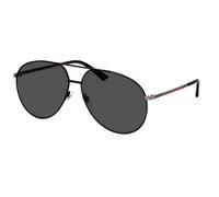 Gucci GG0832S 001 Men's Silver & Black Frame / Dark Gray Tinted Lens Sunglasses