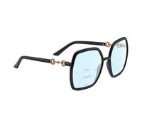Gucci GG0890S Women's Designer Multi-Focus Blue Light Glasses in Black Gold 55mm