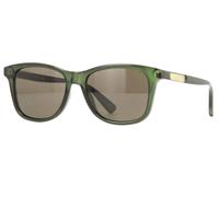 GUCCI GG0936S 003 Rectangular Green Transparent Brown 54 mm Men's Sunglasses