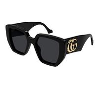 Gucci GG0956S 003 Woman Sunglasses Acetate Black Grey Squared Normal