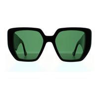 Gucci GG0956S Black and Green Swirl Sunglasses
