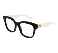 Gucci GG0958O 002 Woman Optical frames Acetate Black Transparent Squared