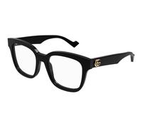 Gucci GG0958O 004 Woman Optical frames Acetate Black Transparent Squared
