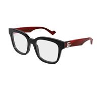 Gucci GG0958O 013 Woman Optical frames Acetate Black Transparent Squared