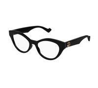 Gucci GG0959O 001 Woman Optical frames Acetate Black Transparent Cat Eye