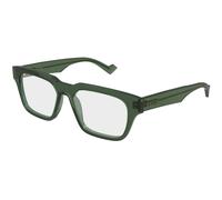 Gucci GG0963O 003 Man Optical frames Acetate Green Transparent Squared
