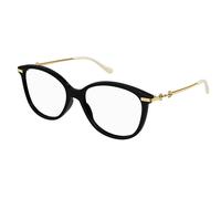 Gucci GG0967O 001 Woman Optical frames Acetate Black Transparent Cat Eye