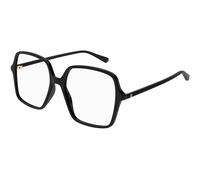 Gucci GG1003O 001 Woman Optical frames Acetate Black Transparent Squared