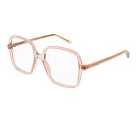 Gucci GG1003O 006 Woman Optical frames Pink Transparent Squared