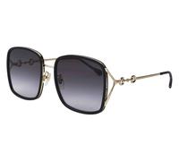 Gucci GG1016SK Asian Fit 001 Women’s Sunglasses Black Size 58
