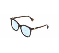 GUCCI GG1071S Cateye Multi-Focus Blue Light Glasses in Tortoise Havana Gold 55mm
