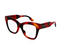 Gucci GG1082O 002 Woman Optical frames Acetate Havana Cat Eye