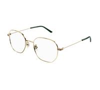 Gucci GG1125OA Asian Fit Men's Glasses, Gold, Size 53