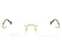 Gucci GG1221O Men's Glasses, Gold, Size 56