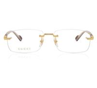 Gucci GG1221O Men's Glasses, Gold, Size 56