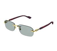 Gucci GG1221S Gold/Green 56/16/140 men Sunglasses