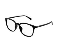 Gucci GG1230OA Asian Fit Men's Glasses, Black, Size 53
